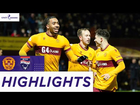 Motherwell Ross County Goals And Highlights