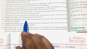 A cistern can be filled by one tap in 4 hours and by another in 3 hours. how long will it take to