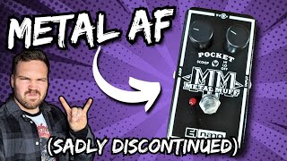 This Tiny Metal Pedal Is GONE! | EHX Pocket Metal Muff Demo - YouTube