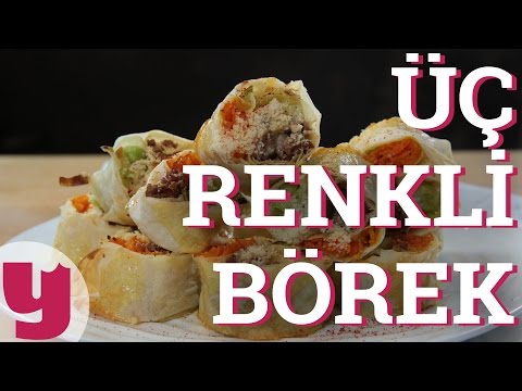 Üç Renkli Börek Tarifi (Aşka Denk!) | Yemek.com