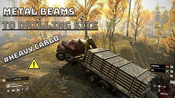 SnowRunner - Not A Drill - Metal Beams - Gameplay Part 1
