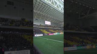 "Om du hatar Hammarby" innan avspark (Hammarby - AIK 1-2)