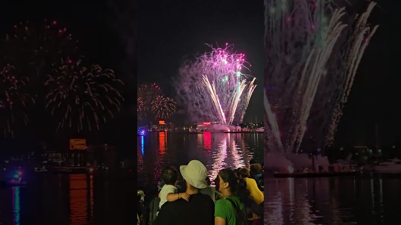 Baltimore Inner Harbor Fireworks (From  a few years ago)