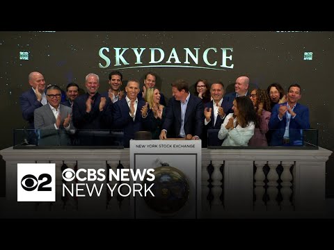 Skydance makes debut at New York Stock Exchange