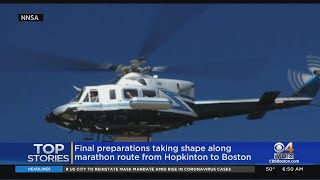 Low-Flying Helicopters To Inspect Boston Marathon Route This Week