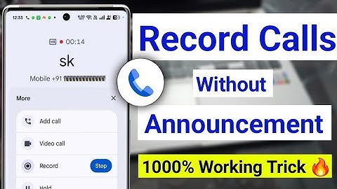Call recording in google dialer without announcement | call recording without announcement google 🔥