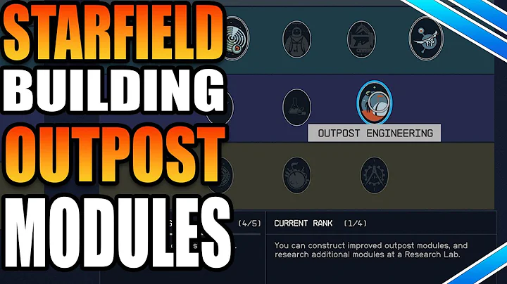 How To Build 5 Different Outpost Modules In Starfield