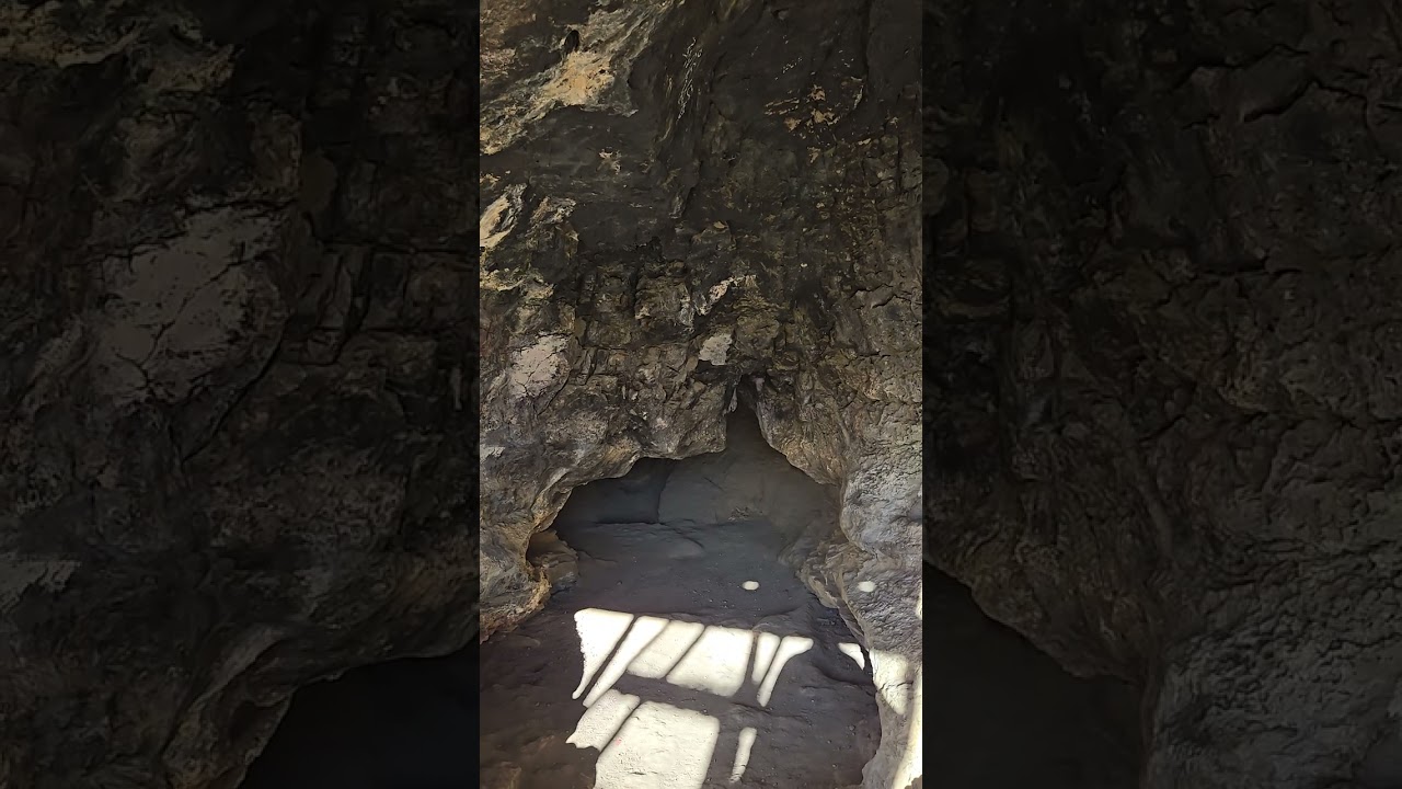 Sandia Man cave . Bones and artifacts found dating back 10000 years