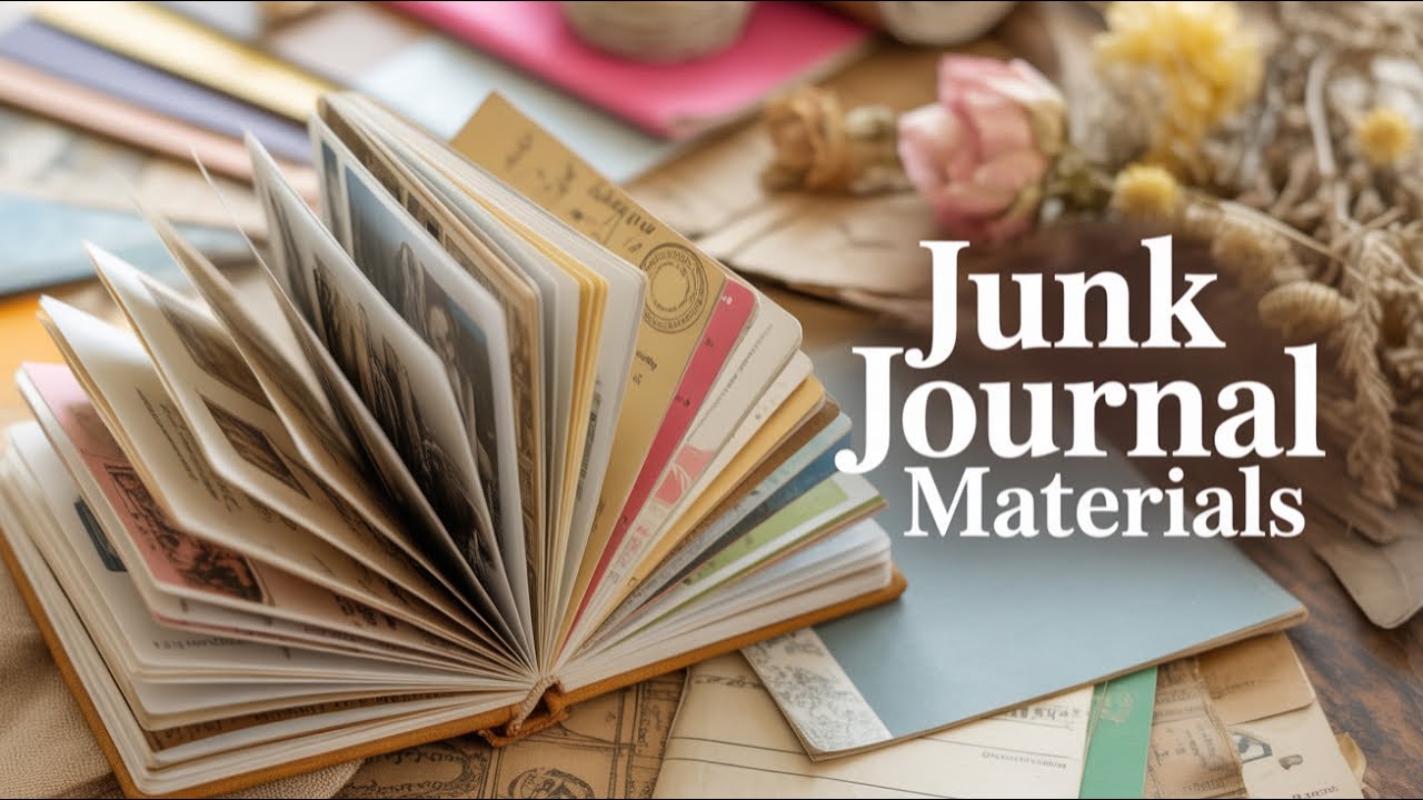 📓✨ Easy Junk Journal Materials You Already Have At Home - YouTube
