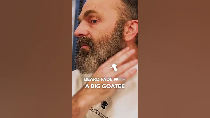 Rate This Beard Fade Look #shorts