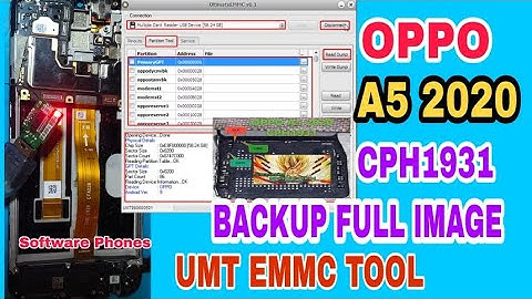 OPPO A5 2020 CPH1931 BACKUP Full FIRMWARE By UMT EMMC TOOL