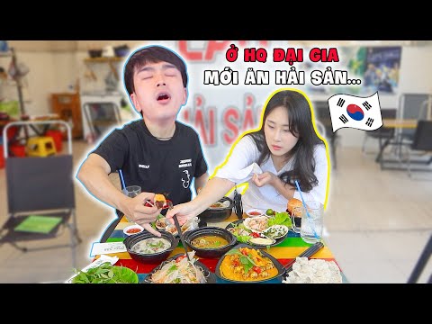 Video Ở Hàn Quốc đại gia mới ăn được hải sản, còn Việt Nam... - youtube