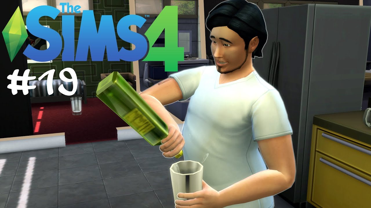 SIMS 4 19 Der WhiskeyMixer mixt Whiskey... ☆ Let's Play die SIMS 4