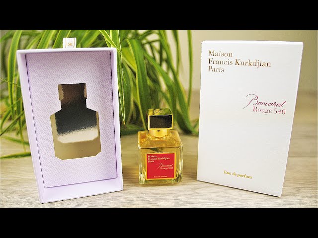 Baccarat Rouge 540 - Maison Francis Kurkdjian Unboxing - YouTube