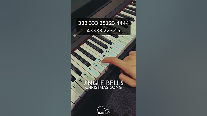 Jingle Bells - Piano Tutorial สอนเล่นเปียโน (Piano Cover) By PianoIS #piano #pianotutorial  #music