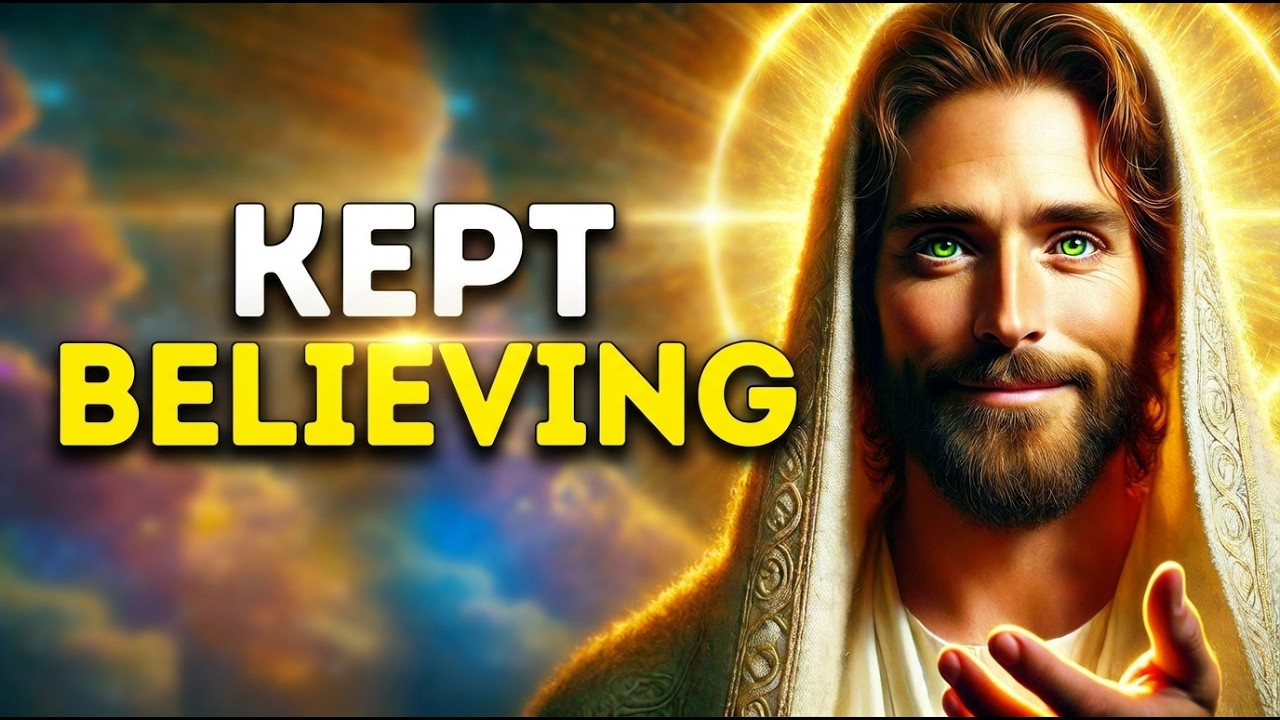 I Watched You Choose Faith Over Giving Up | God Says | God Message Today | Gods Message Now | God