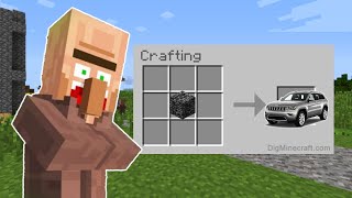 Minecraft lekin Qishlogʻimizda oʻgʻrilar mashinamni oʻgʻirlashdi❗ | Minecraft