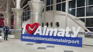 Аэропорт Алматы | Алматы әуежайы | Almaty airport. 18.12.2022.