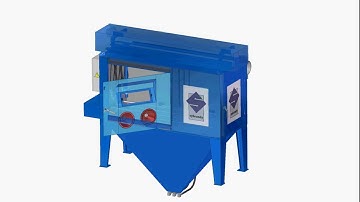 AUTOMATIC BLASTING CABINET SIMULATION