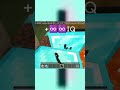 Minecraft -9999 IQ vs infinite IQ #minecraft #shorts