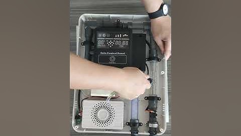 How to replace ONE WAY CHECK VALVE for Eco Mini Ozone Water Purifier