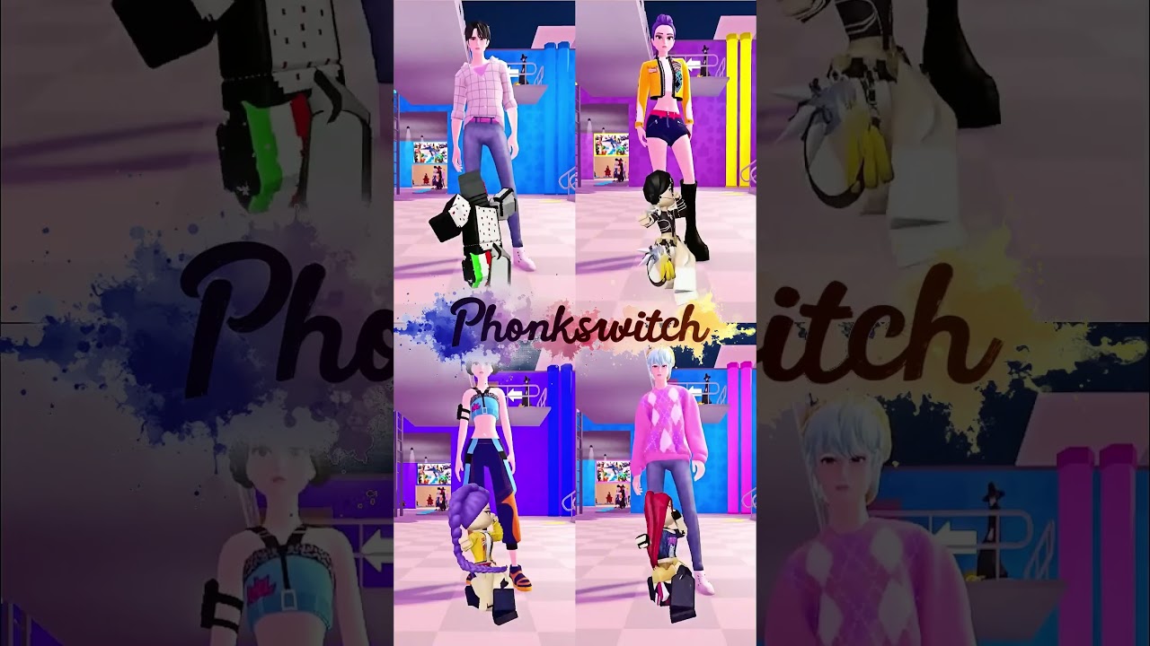 Roblox Kpop Demon Hunter AAAA Ai x Nyan Cat #rumi #shorts