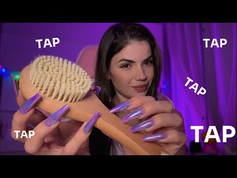 Tapping and scratching asmr no talking