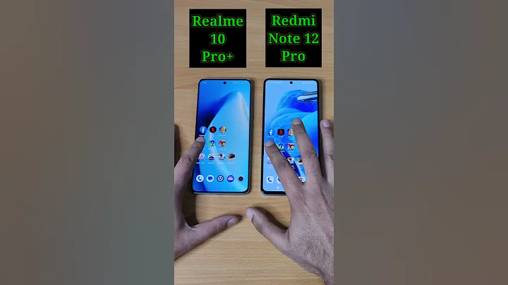 Redmi Note 12 Pro 5G Vs Realme 10 Pro Plus 5G 👎😏 SPEED TEST COMPARISON  | - 天天要聞