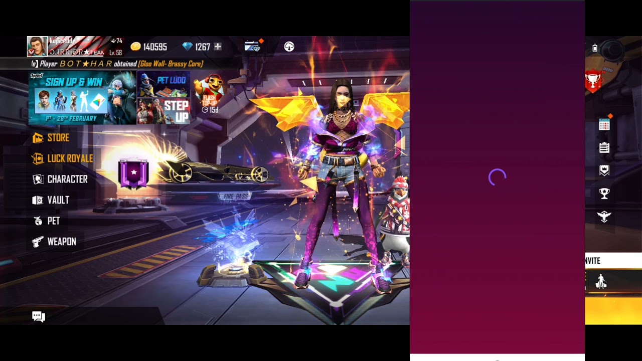 I got new pet | Flash Pet Top up Event | Garena free fire