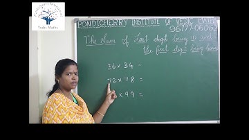 Multiplying two digit no having same 10