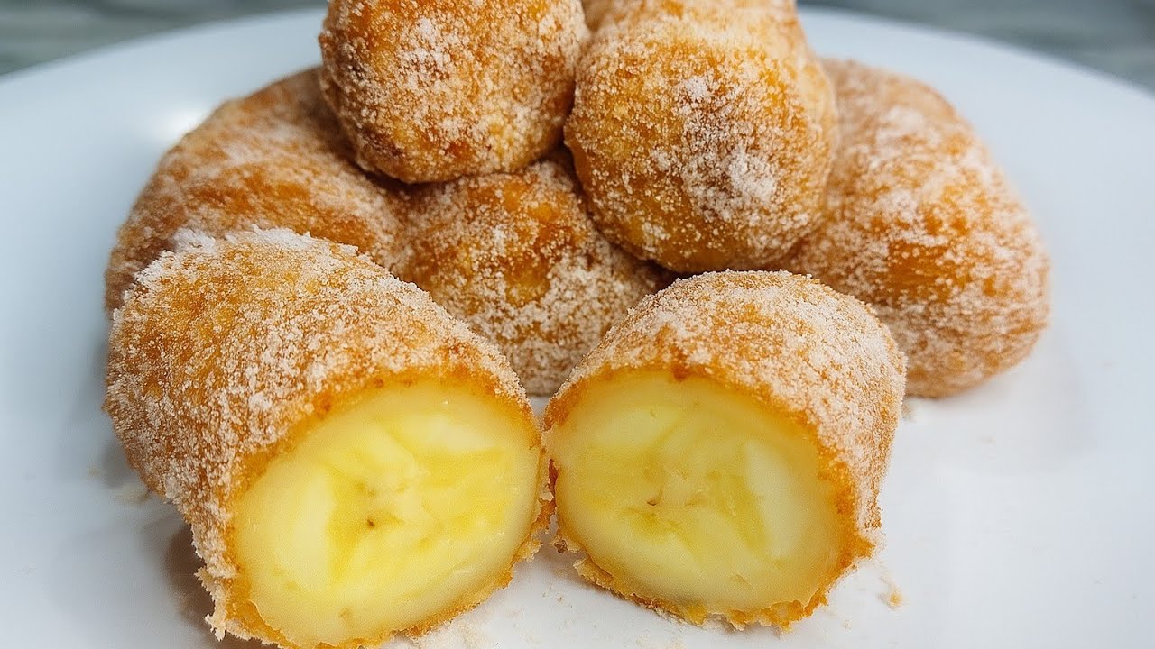 BANANA empanada SEQUINHA / Igual a de restaurante CHIQUE