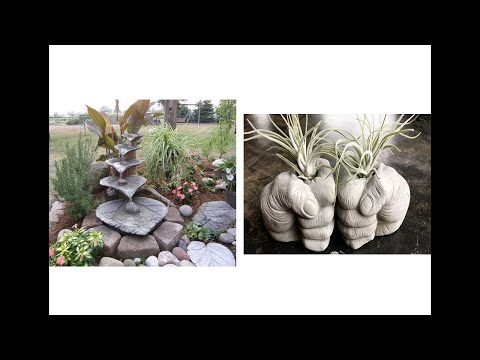 schöne-bastelideen-aus-beton-für-garten