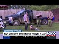 Two arrested after high-speed chase of stolen truck ends in Mobile County