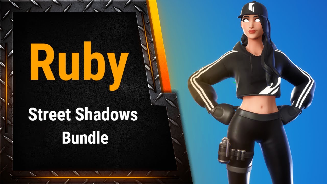 Fortnite Shop: Ruby Street Shadows Bundle - YouTube