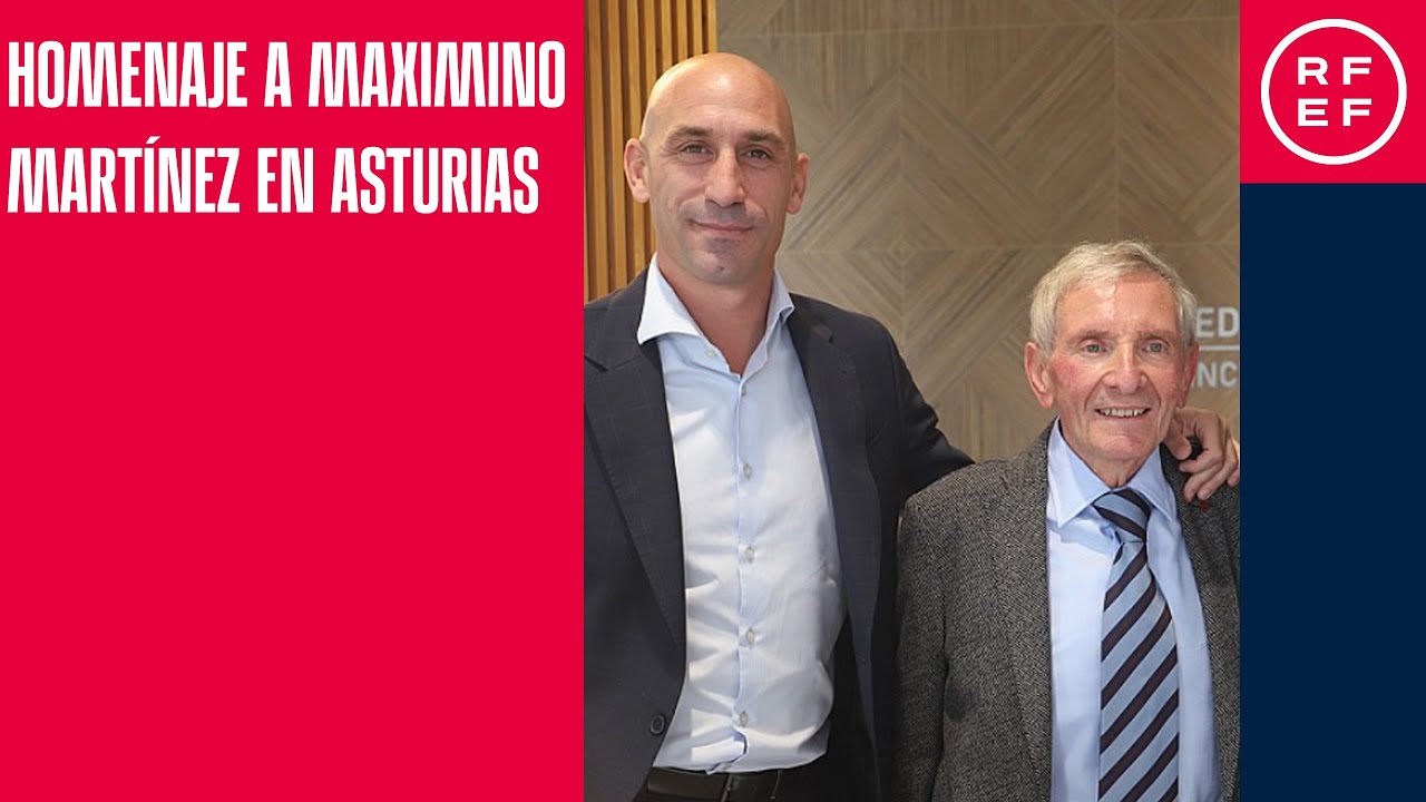 Emotivo homenaje a Maximino Martínez en Asturias - YouTube