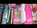 Stationery#new pink stationery#asmr#asmr stationery#20s pencil stationery case#school supplies#short