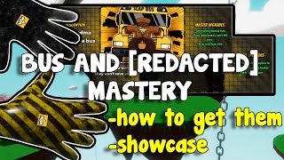 Famous HOW TO GET BUS AND [REDACTED] MASTERY + SHOWCASE | SLAP BATTLES Profile