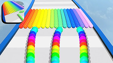 Snake Color ​- All Levels Gameplay Android,ios (Levels 24-27)