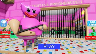 KISSY MISSY BARRY'S PRISON RUN Obby New Update Roblox - All Bosses Battle FULL GAME #roblox