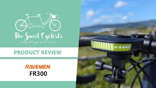 : RAVEMEN FR300 Front Bike LED Light GPS Mount Review - Wahoo/Garmin + 300 Lumen + Daytime Visible