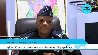 Regional Command arrest robbery, phone snatching syndicate