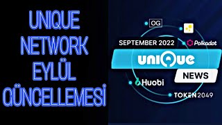 Unique Network Eylül Güncellemesi