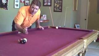 3-Ball Pool Game Tip - How to Break a Three-Ball Rack and Make a Ball screenshot 5