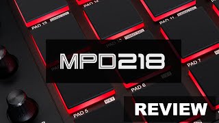 AKAI  MPD 218 REVIEW & TUTORIAL CRIANDO BEAT usando sample pack de funk, como usar mpd ou mpc basico screenshot 1