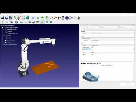 Rough - Machining Strategy - RoboDK CAM