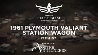 57 1961 Plymouth Valiant Station Wagon