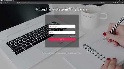 Asp.Net MVC5 Kütüphane Sistemi