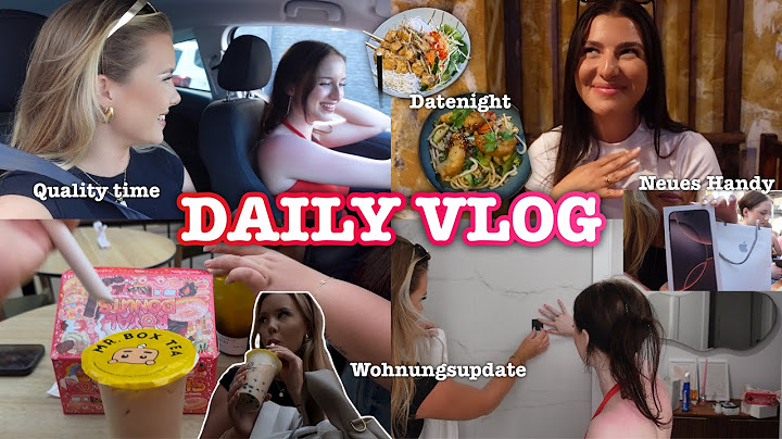 WEEKEND VLOG: Handy kaputt, Date mit Hannah, Wohnung einrichten