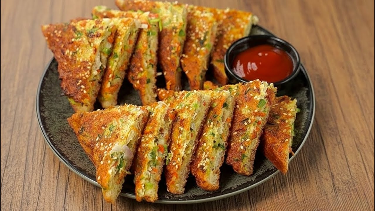 This Crispy Chicken Bread Is Addictive Delicious!🤤|Quick Snack Recipe