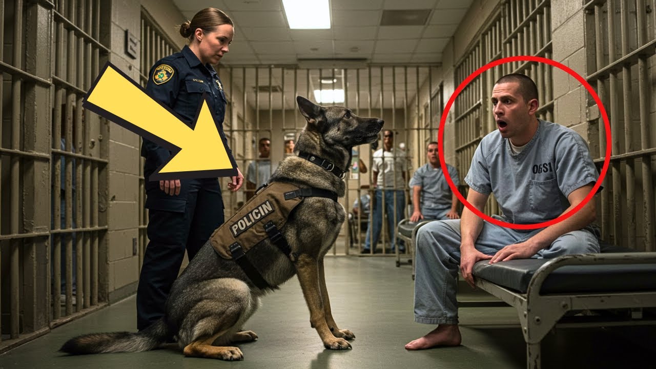 Police Dog Enters Prison for Final Duty—What It Does to a Cell Inmate Left Everyone Speechless!